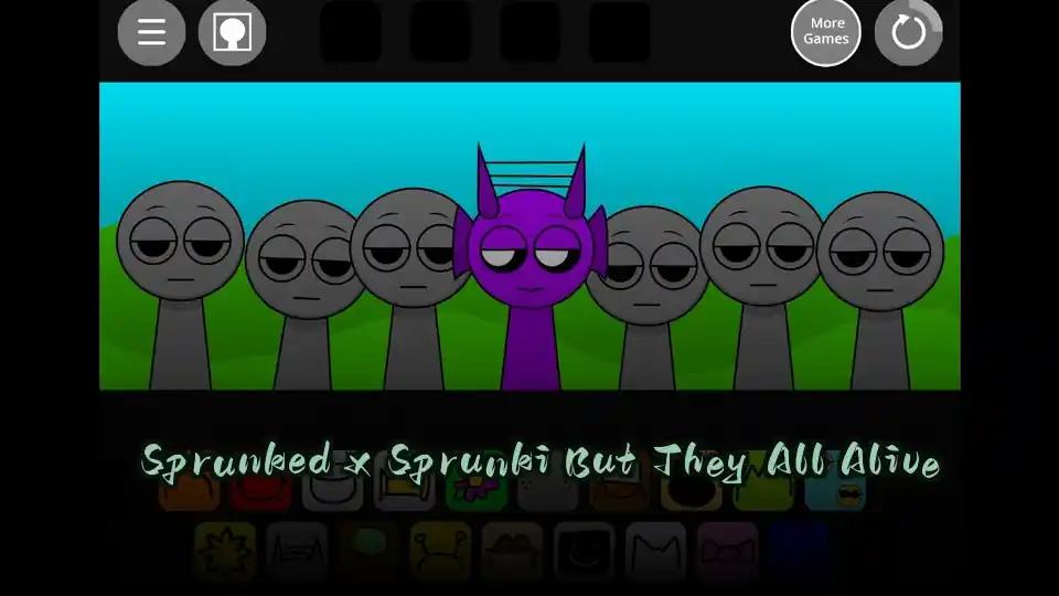 Sprunked x Sprunki But They All Alive cover