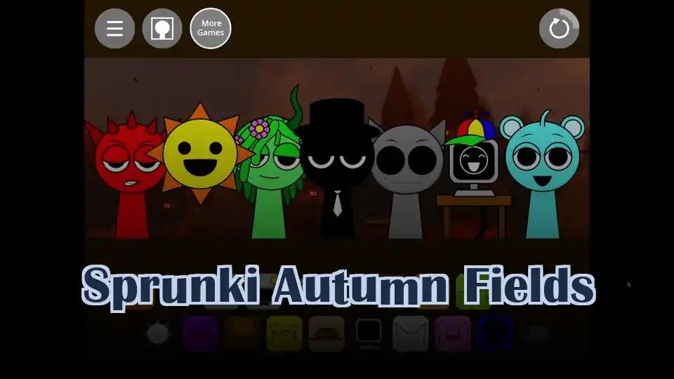 Sprunki Autumn Fields cover