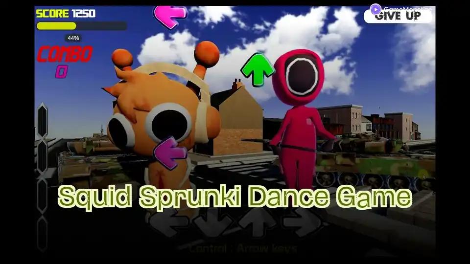 Squid Sprunki Dance Game cover