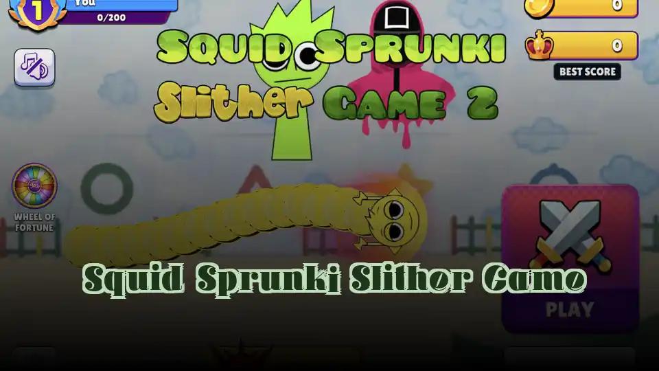 Squid Sprunki Slither Game cover