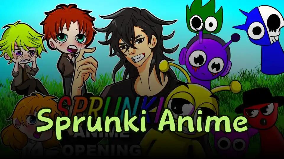 Sprunki Anime cover