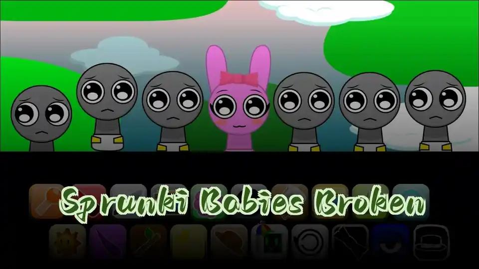 Sprunki Babies Broken cover