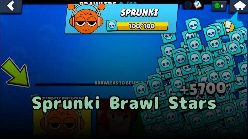 Sprunki Brawl Stars cover