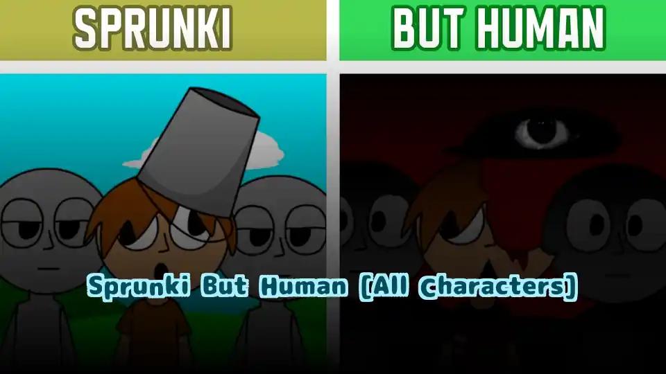 Sprunki But Human [All Characters] cover