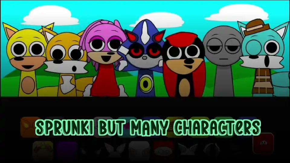 Sprunki But Many Characters cover