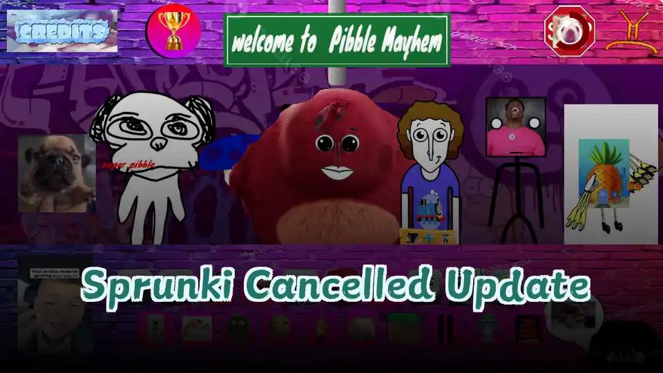 Sprunki Cancelled Update cover