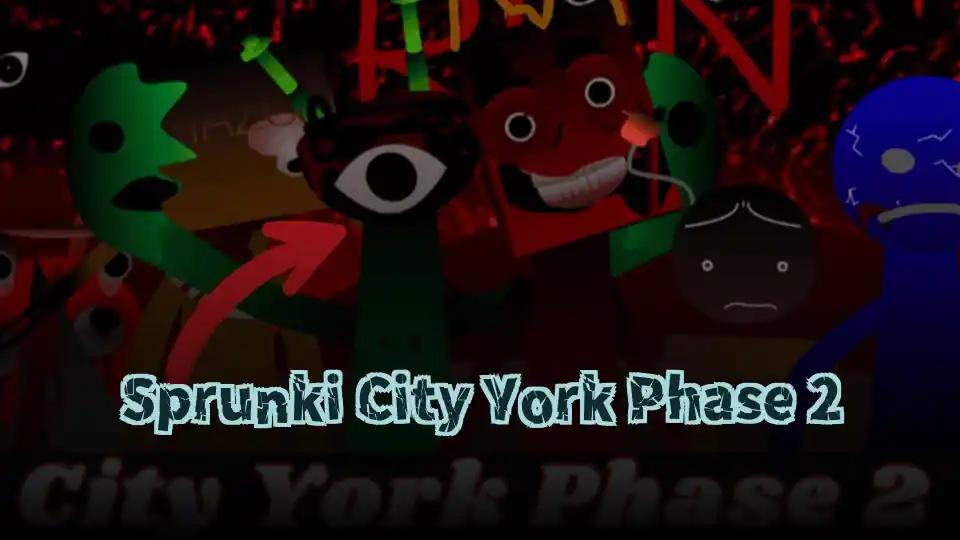 Sprunki City York Phase 2 cover