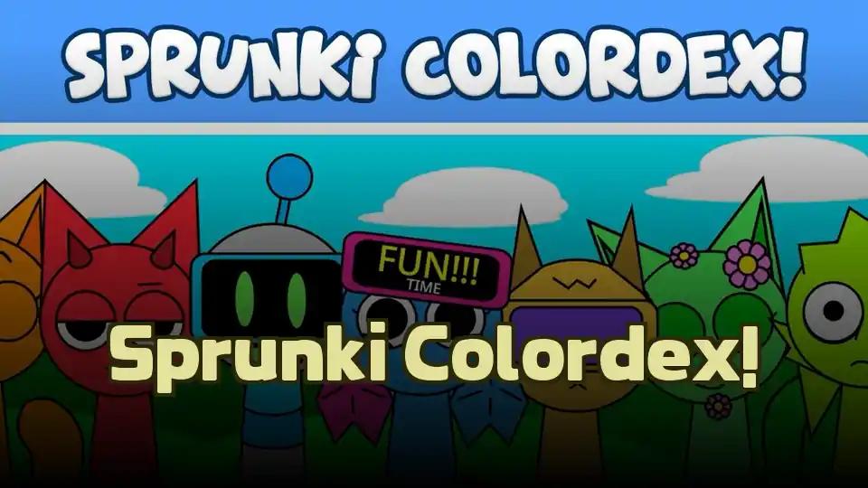 Sprunki Colordex! cover