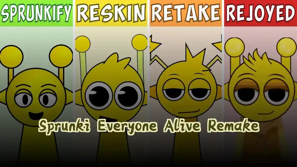 Sprunki Everyone Alive Remake cover