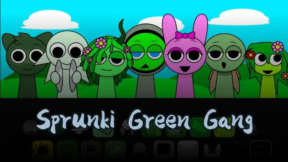 Sprunki Green Gang cover