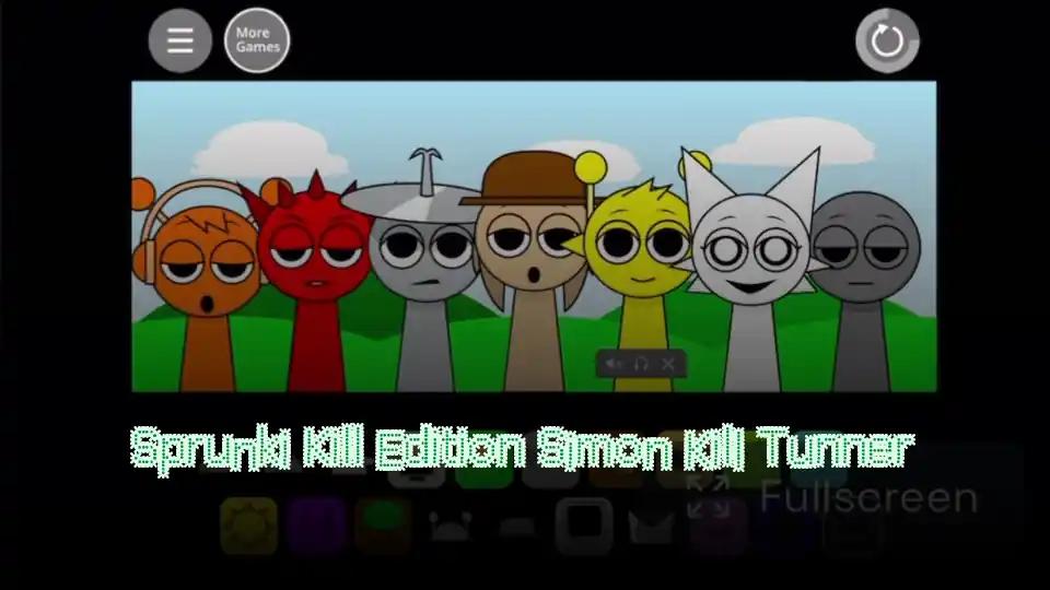 Sprunki Kill Edition Simon Kill Tunner cover