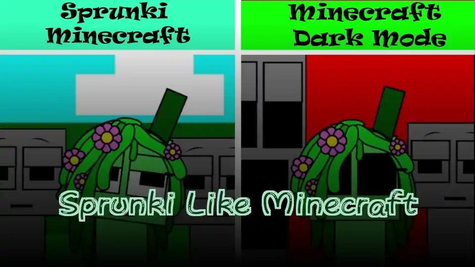 Sprunki Like Minecraft cover