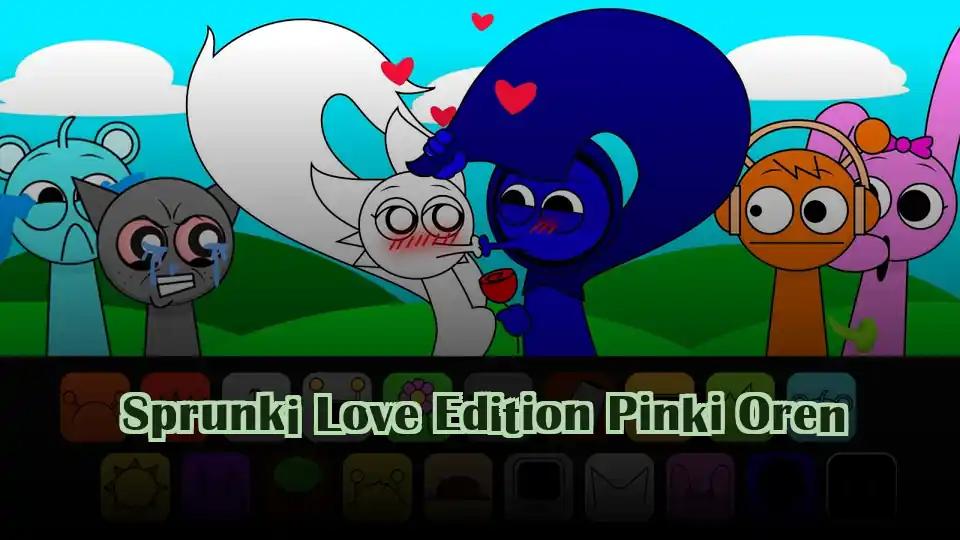 Sprunki Love Edition Pinki Oren cover