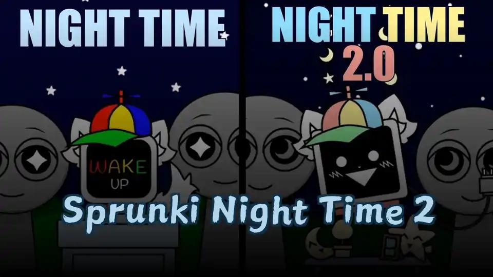 Sprunki Night Time 2 cover