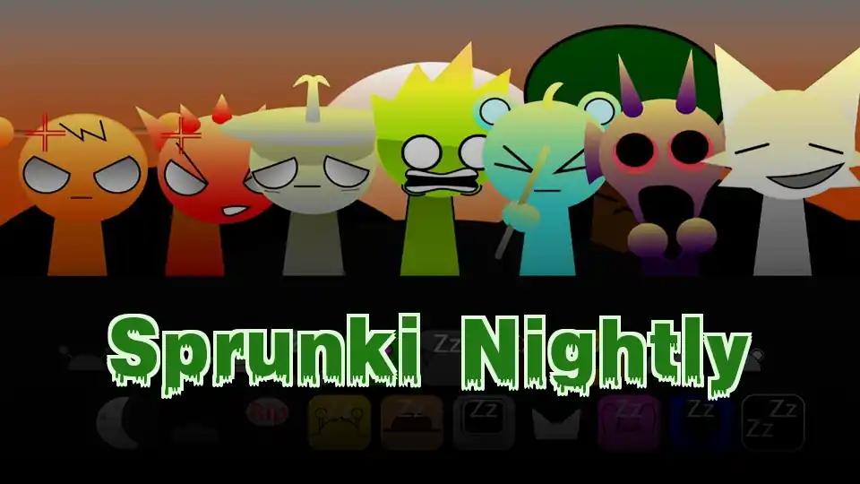 Sprunki Nightly cover