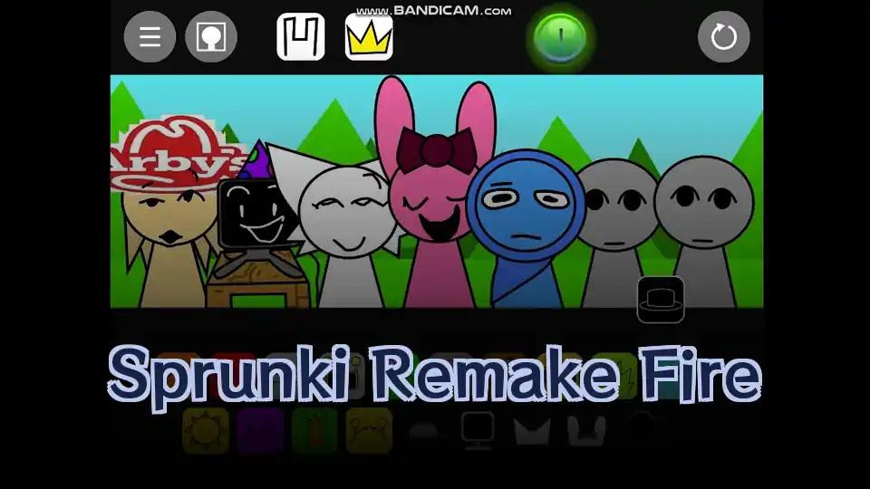 Sprunki Remake Fire cover