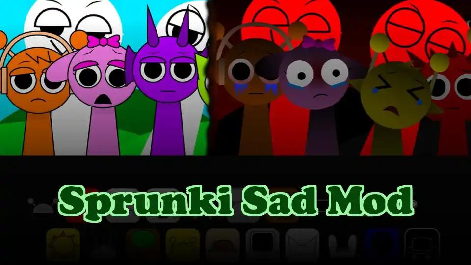 Sprunki Sad Mod cover