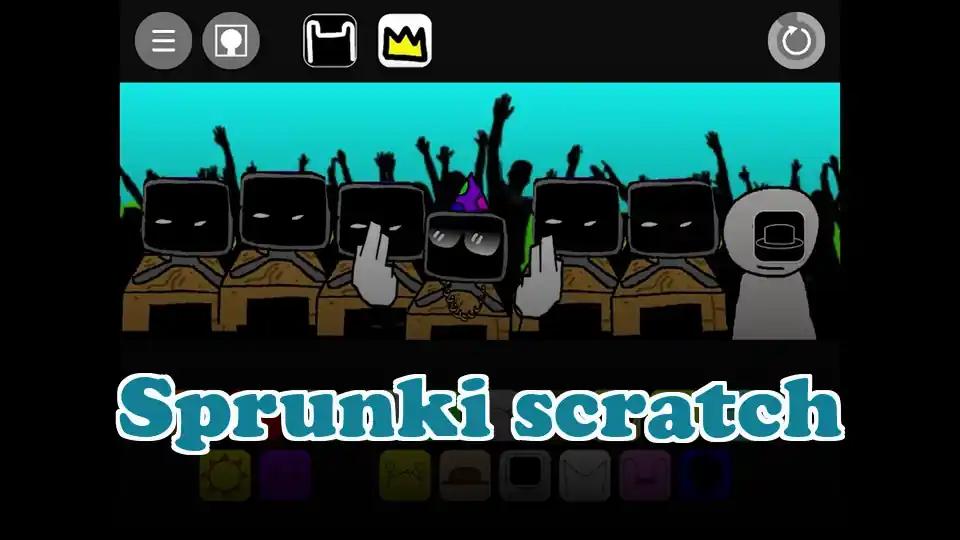 Sprunki scratch cover