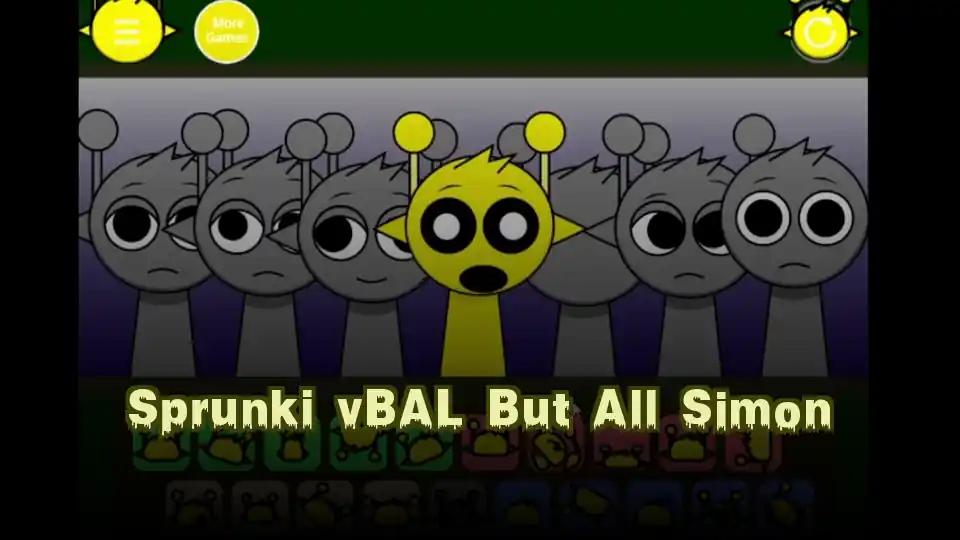 Sprunki vBAL But All Simon cover