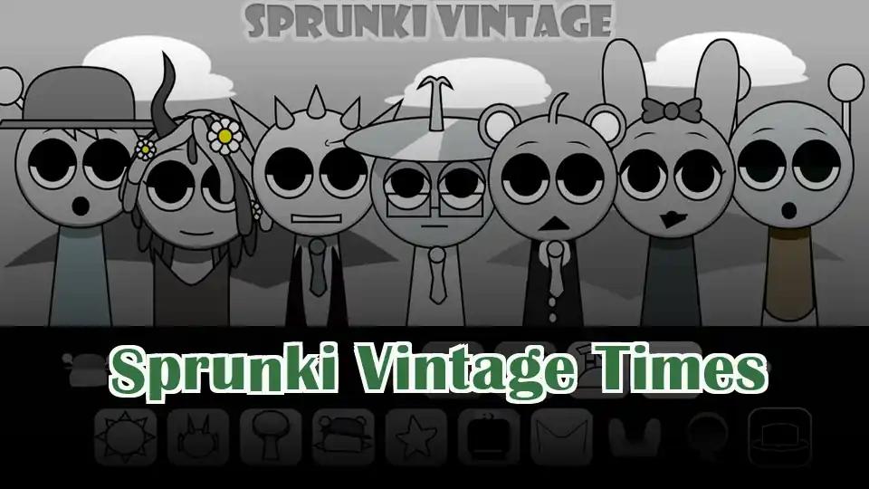 Sprunki Vintage Times cover