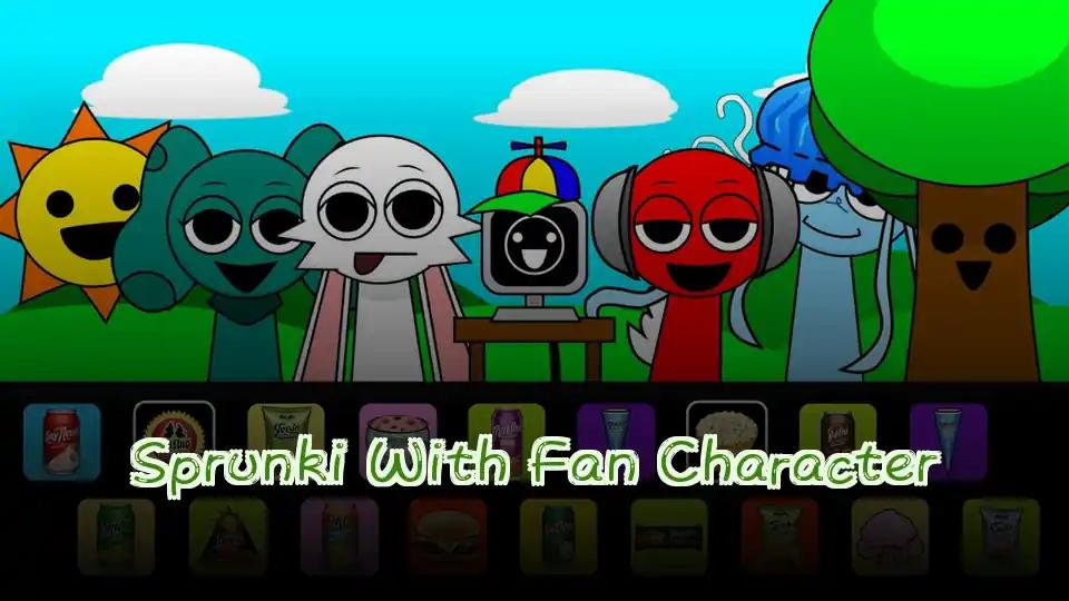 Sprunki With Fan Character cover