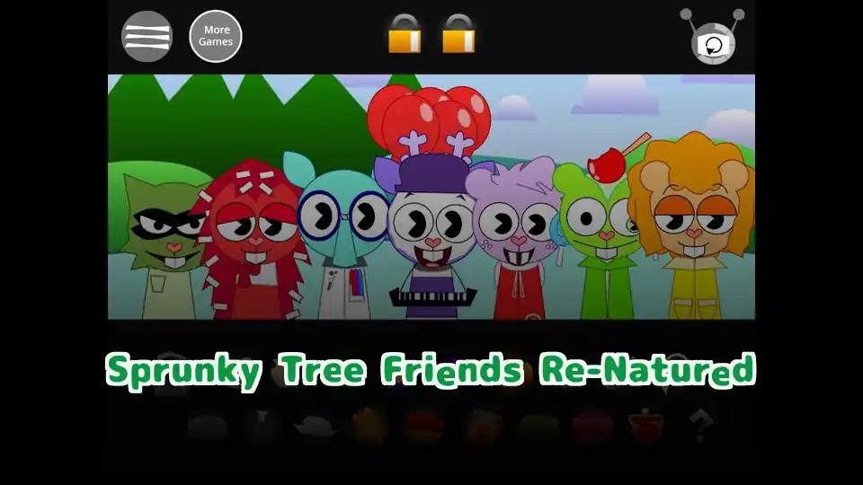 Sprunky Tree Friends Re-Natured cover