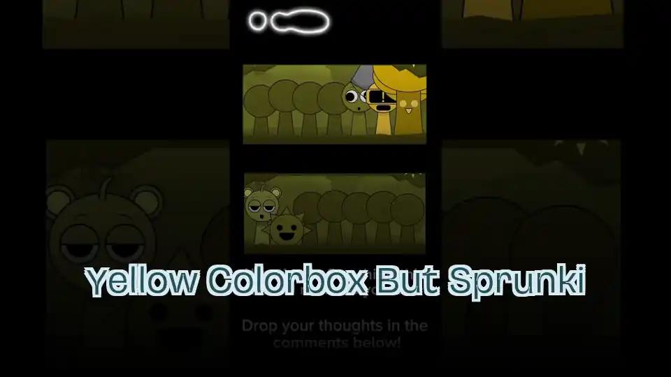 Yellow Colorbox But Sprunki cover