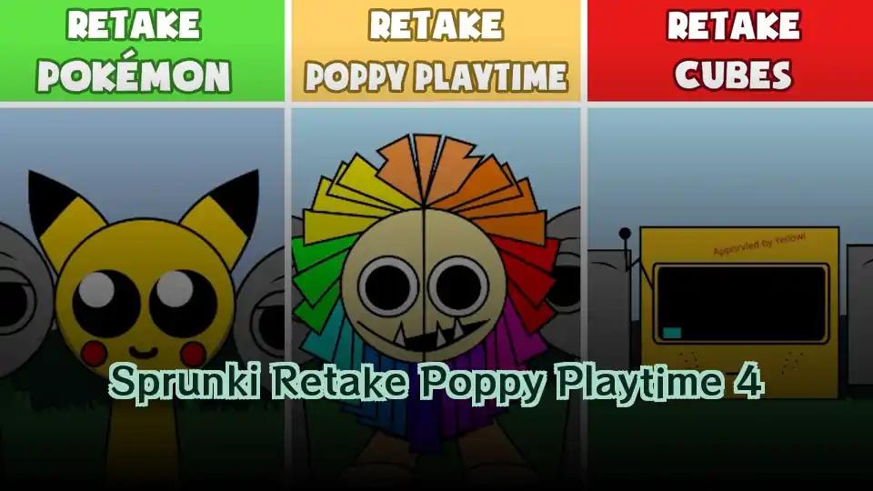 Sprunki Retake Poppy Playtime 4 cover