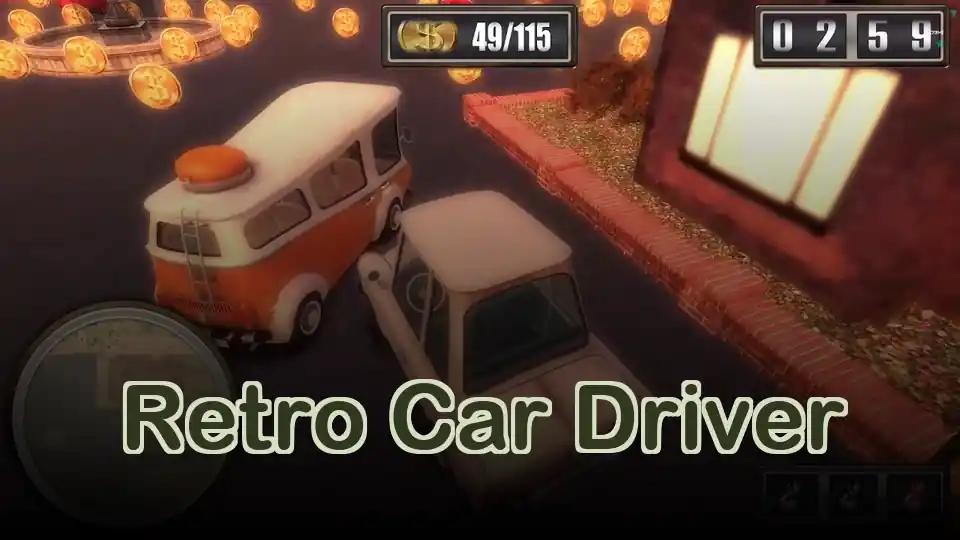 Retro Car Driver