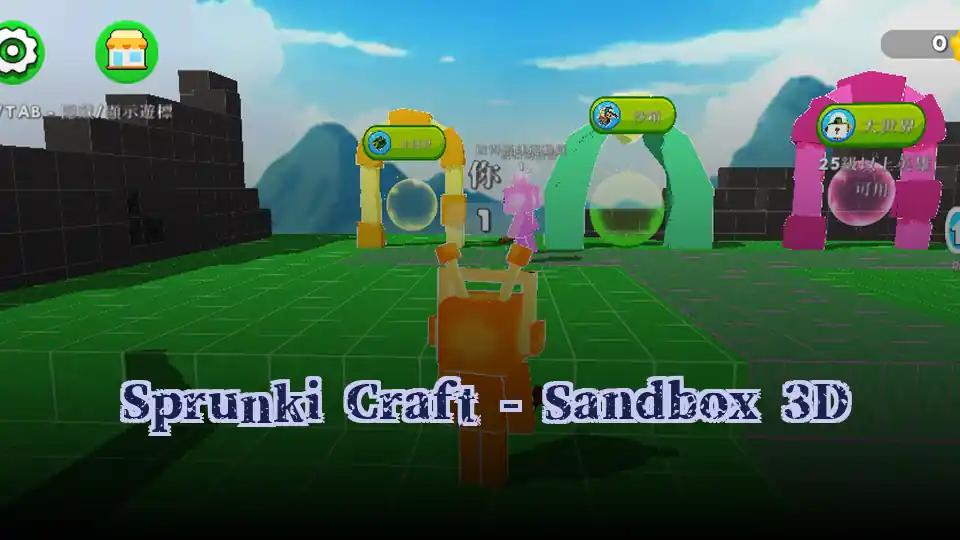 Sprunki Craft - Sandbox 3D