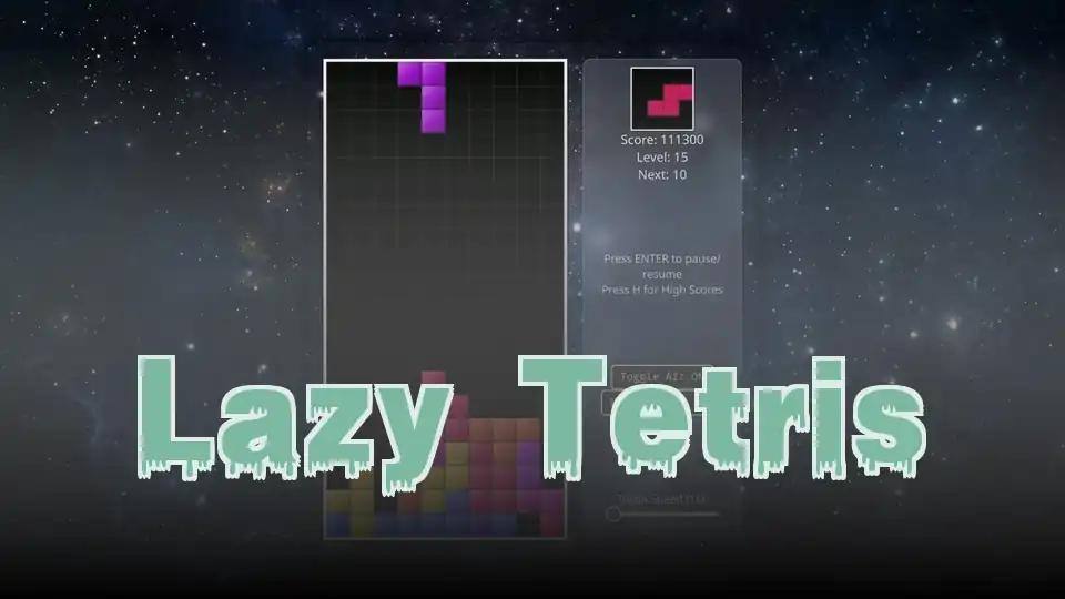 Lazy Tetris